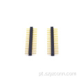 Cabeçalho de pino usinado com passo de 1,27 mm reto 23P